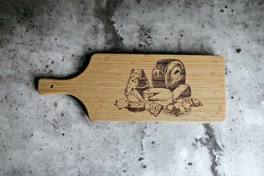 Käseservierplatte, Schneidbrett, Geschenkidee